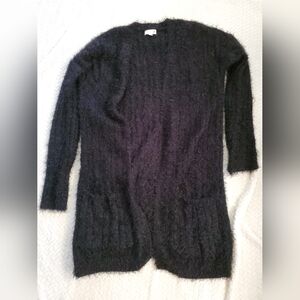 💥 LAST CHANCE 💥 SO Black Cardigan Sweater Classic Knit